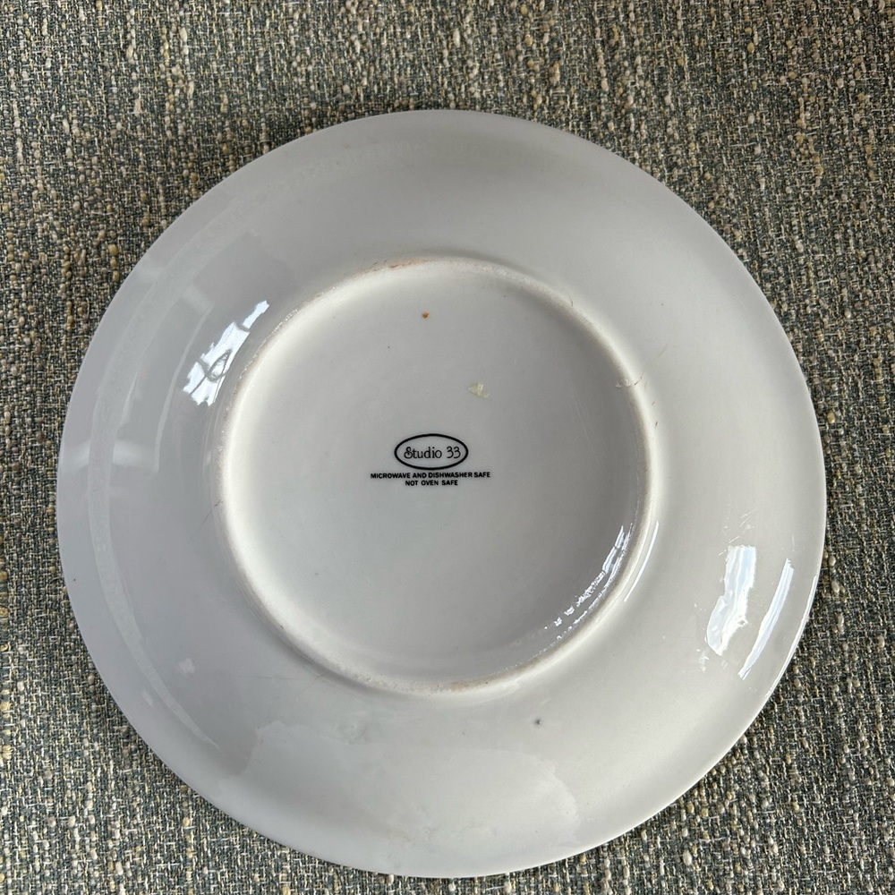 Heart Pattern Ceramic Plate - Picture 8 of 11